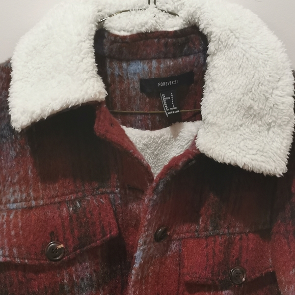 Plaid Shacket Jacket - Picture 3 of 6